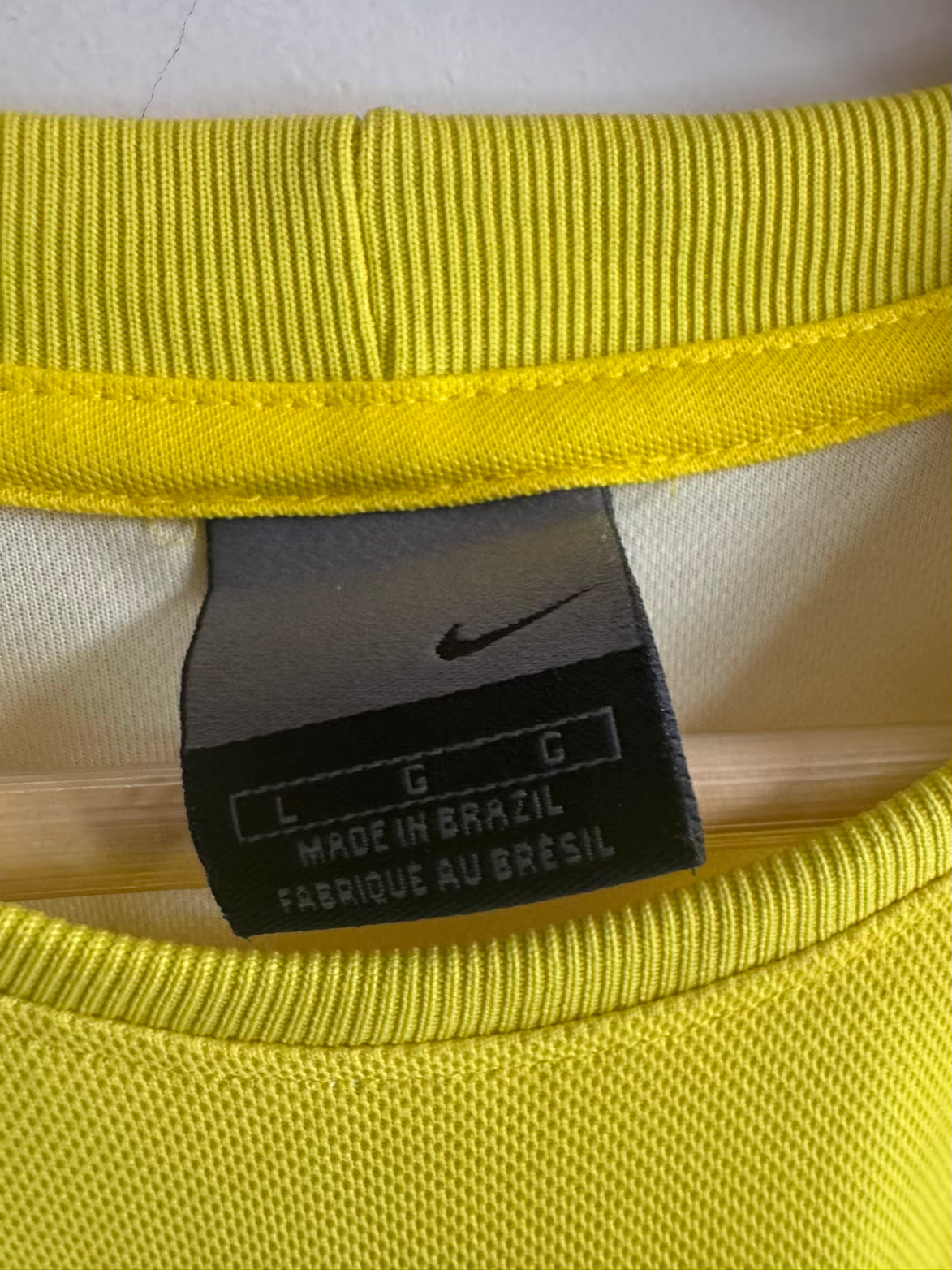 Brazil 🇧🇷 2002-03 Player issue Nike Training Tee