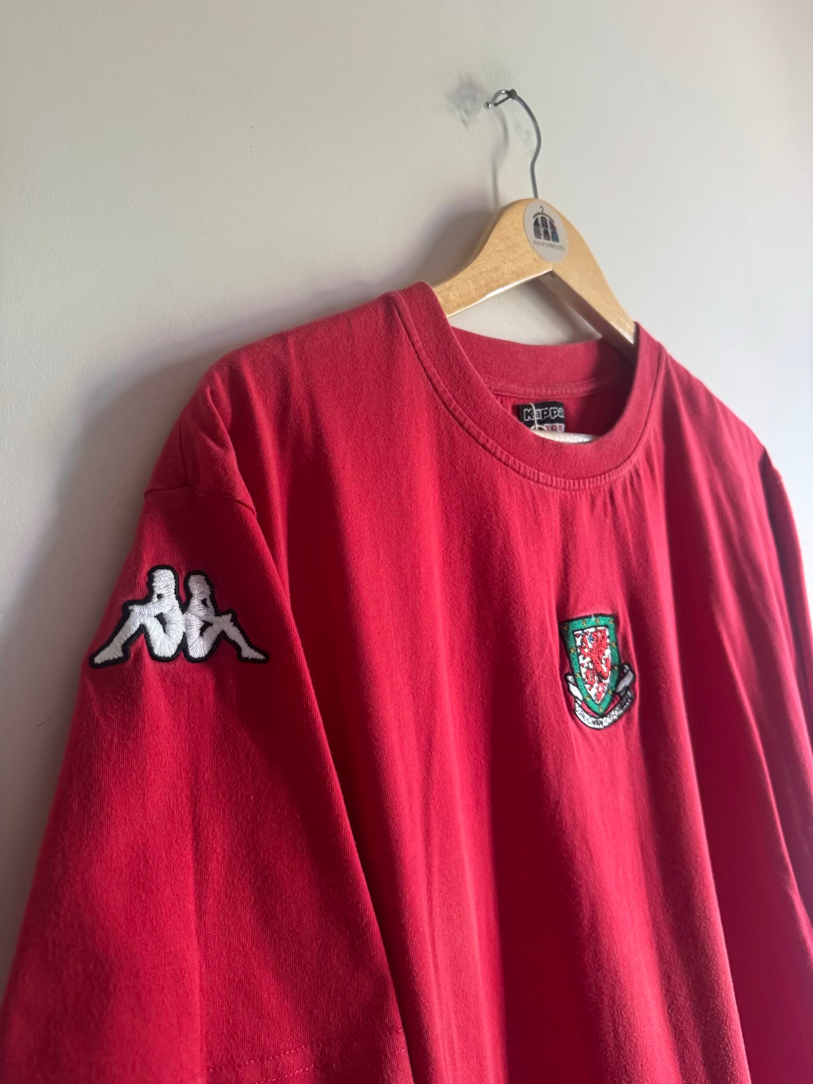 Wales 🏴󠁧󠁢󠁷󠁬󠁳󠁿 2004-06 Kappa Training Tee