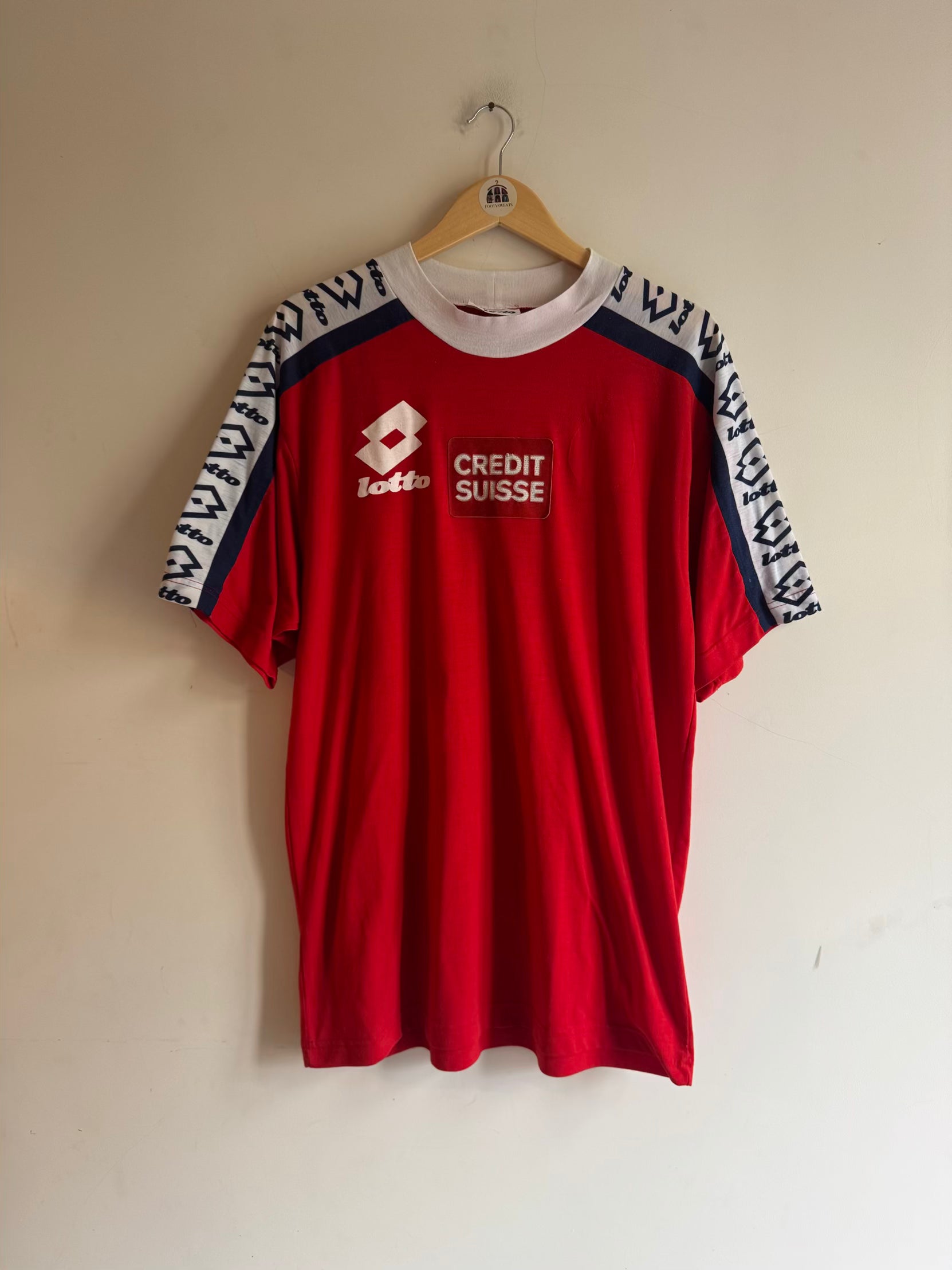 Switzerland 🇨🇭1994-96 Lotto Training Tee