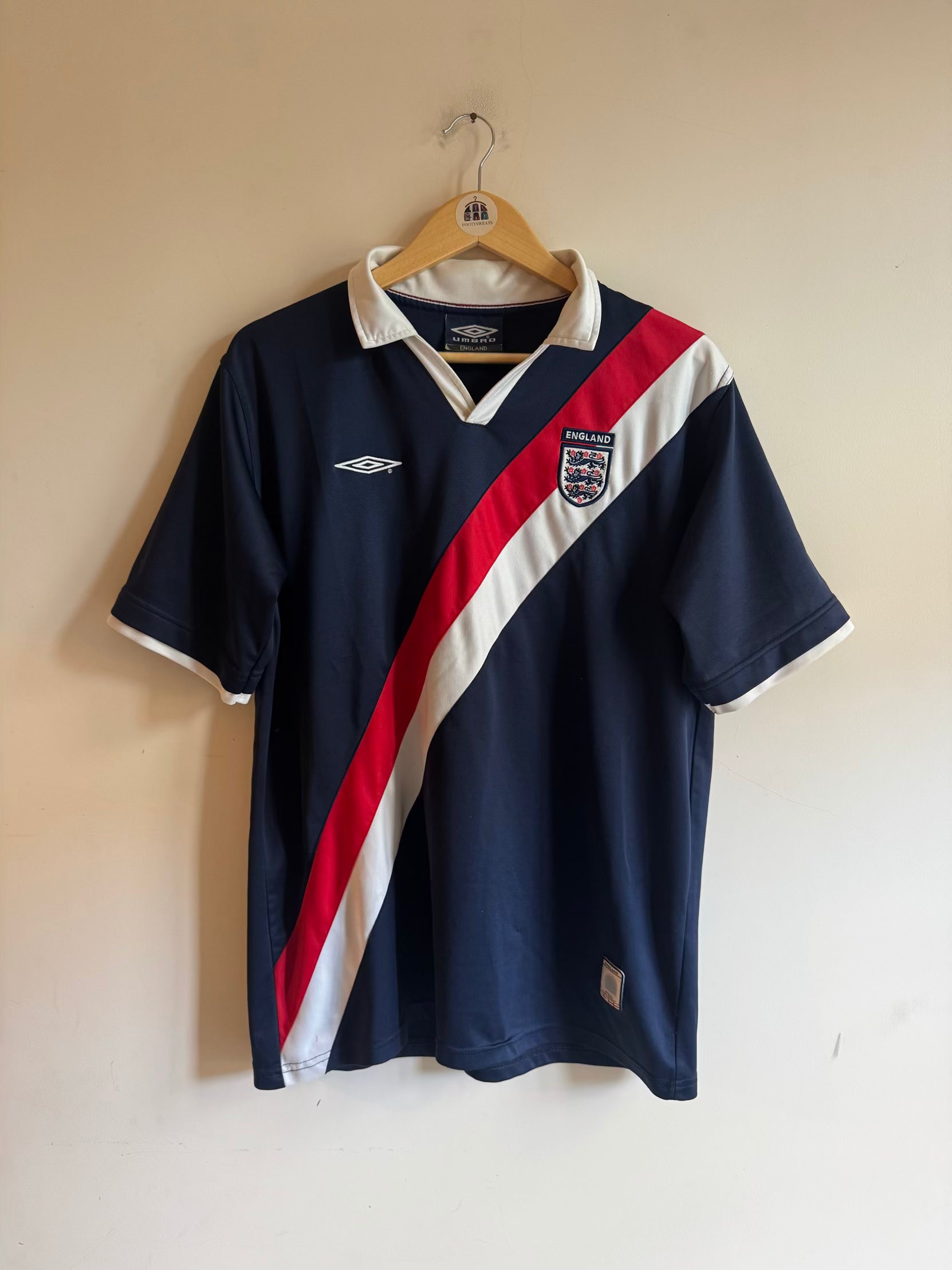England 🏴󠁧󠁢󠁥󠁮󠁧󠁿 2002-04 Umbro Training Tee