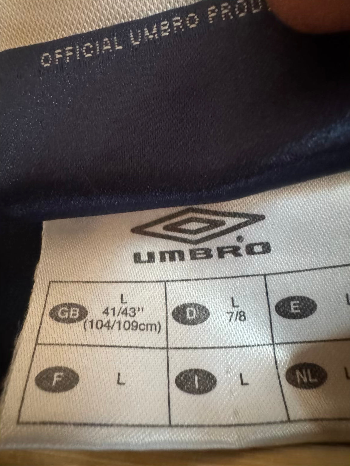 England 🏴󠁧󠁢󠁥󠁮󠁧󠁿 2002-04 Umbro Training Tee