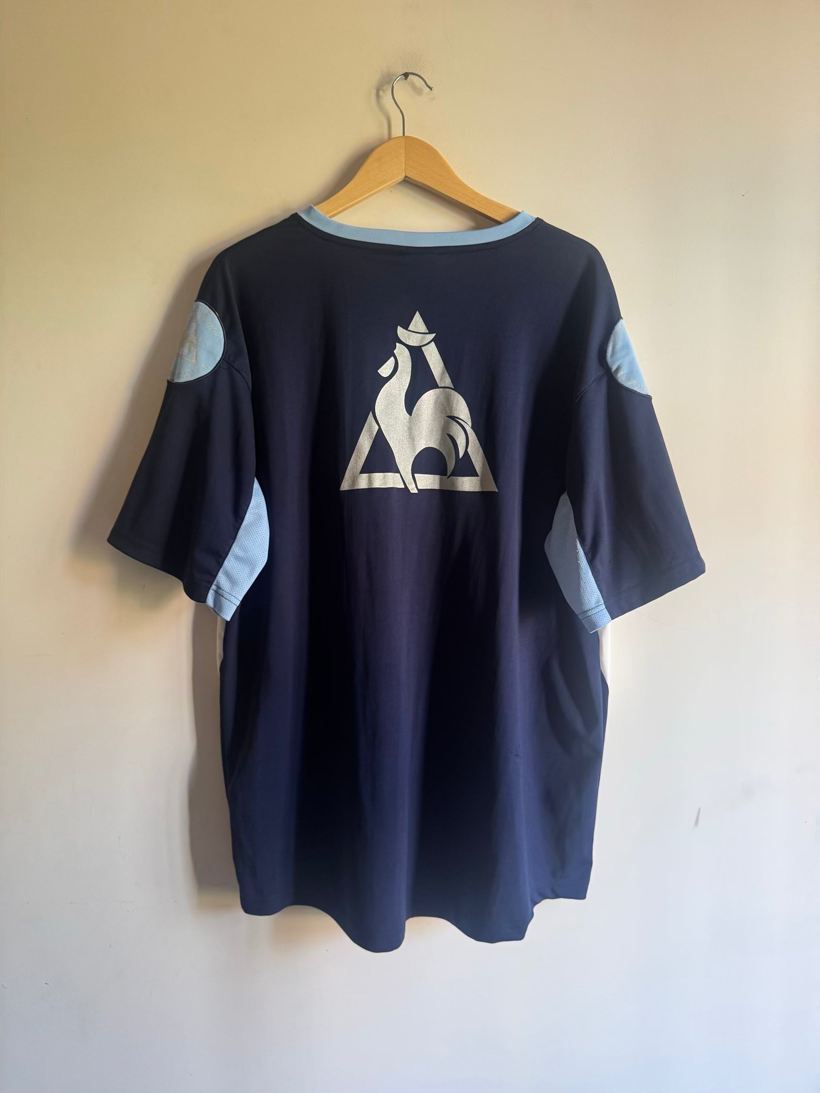 Manchester City 🏴󠁧󠁢󠁥󠁮󠁧󠁿 2007-08 Le Coq Sportif Training Tee