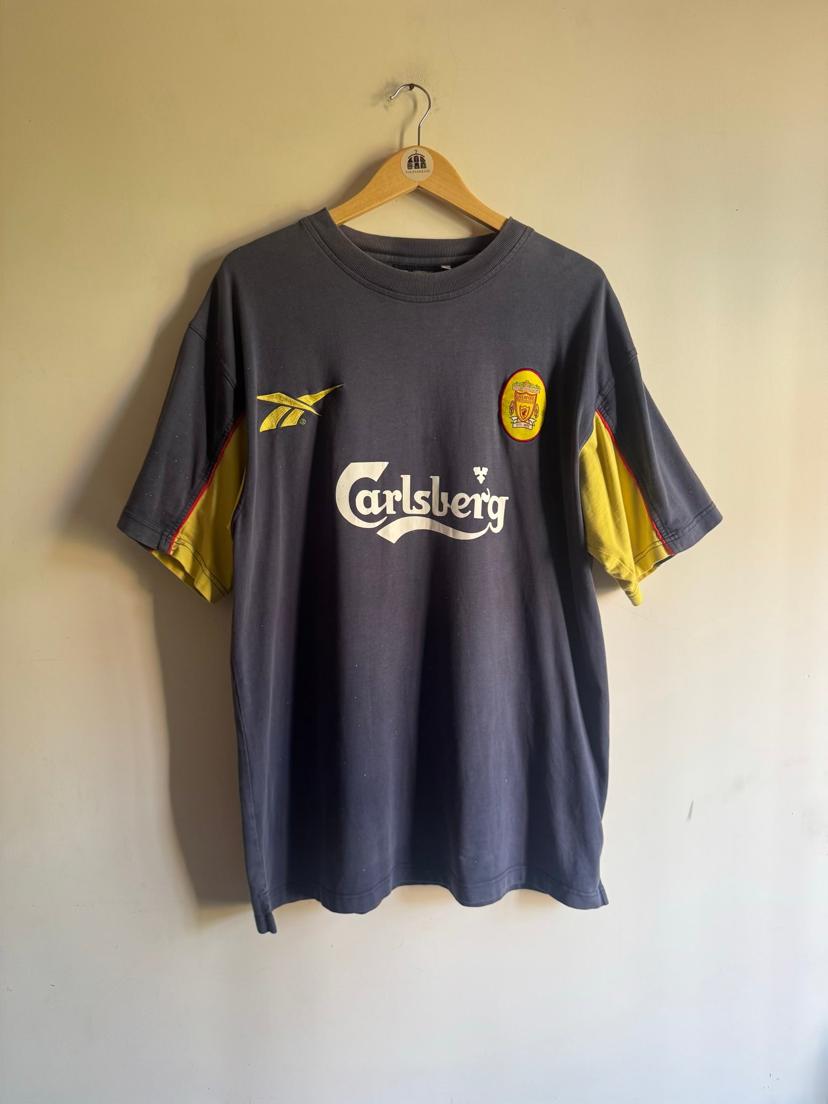 Liverpool 🏴󠁧󠁢󠁥󠁮󠁧󠁿 1997-98 Reebok Training Tee