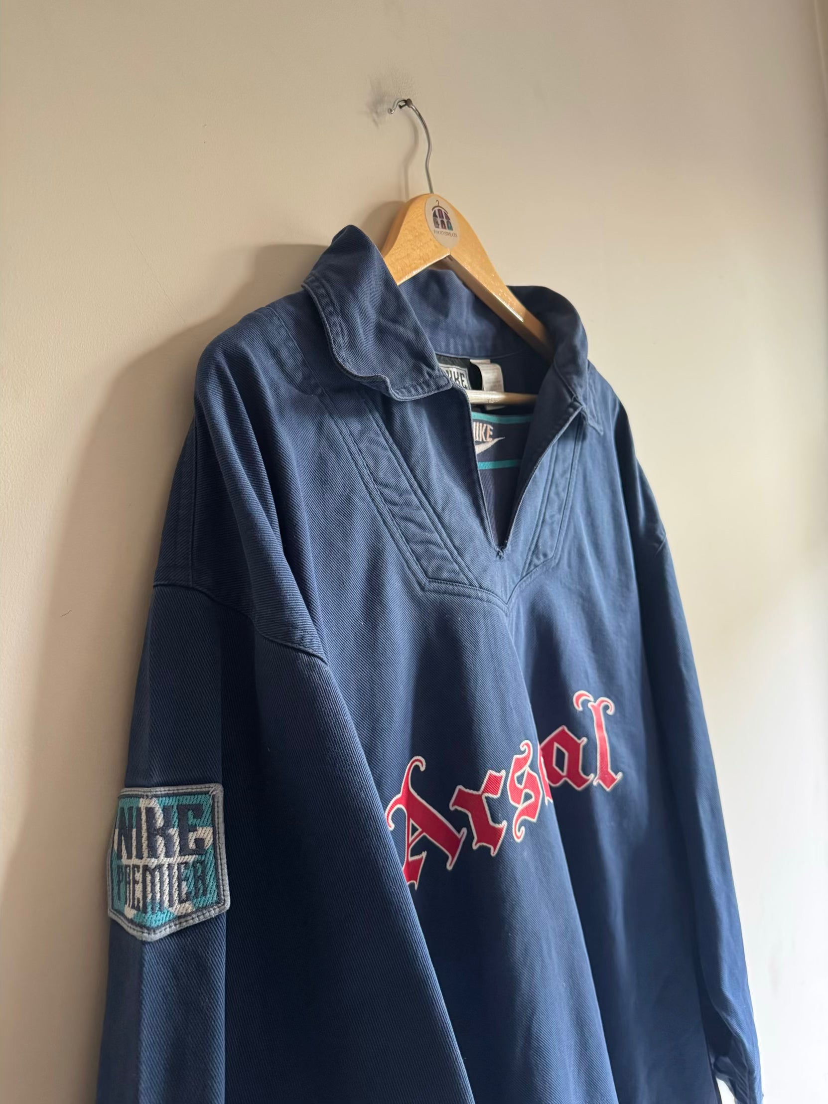 Arsenal 🏴󠁧󠁢󠁥󠁮󠁧󠁿 1994-95 Nike Drill Top