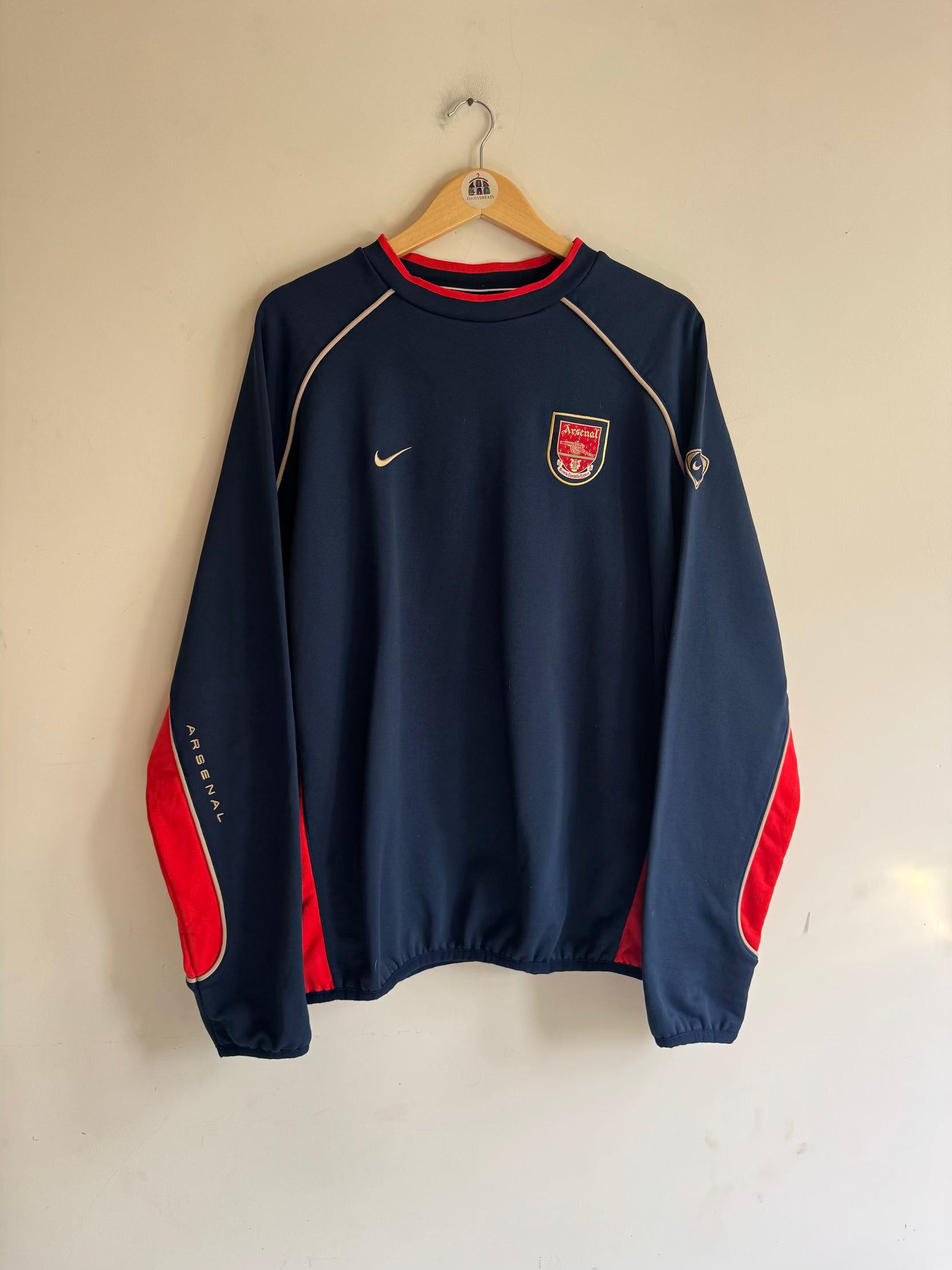 Arsenal 🏴󠁧󠁢󠁥󠁮󠁧󠁿 2000-01 Nike Sweatshirt