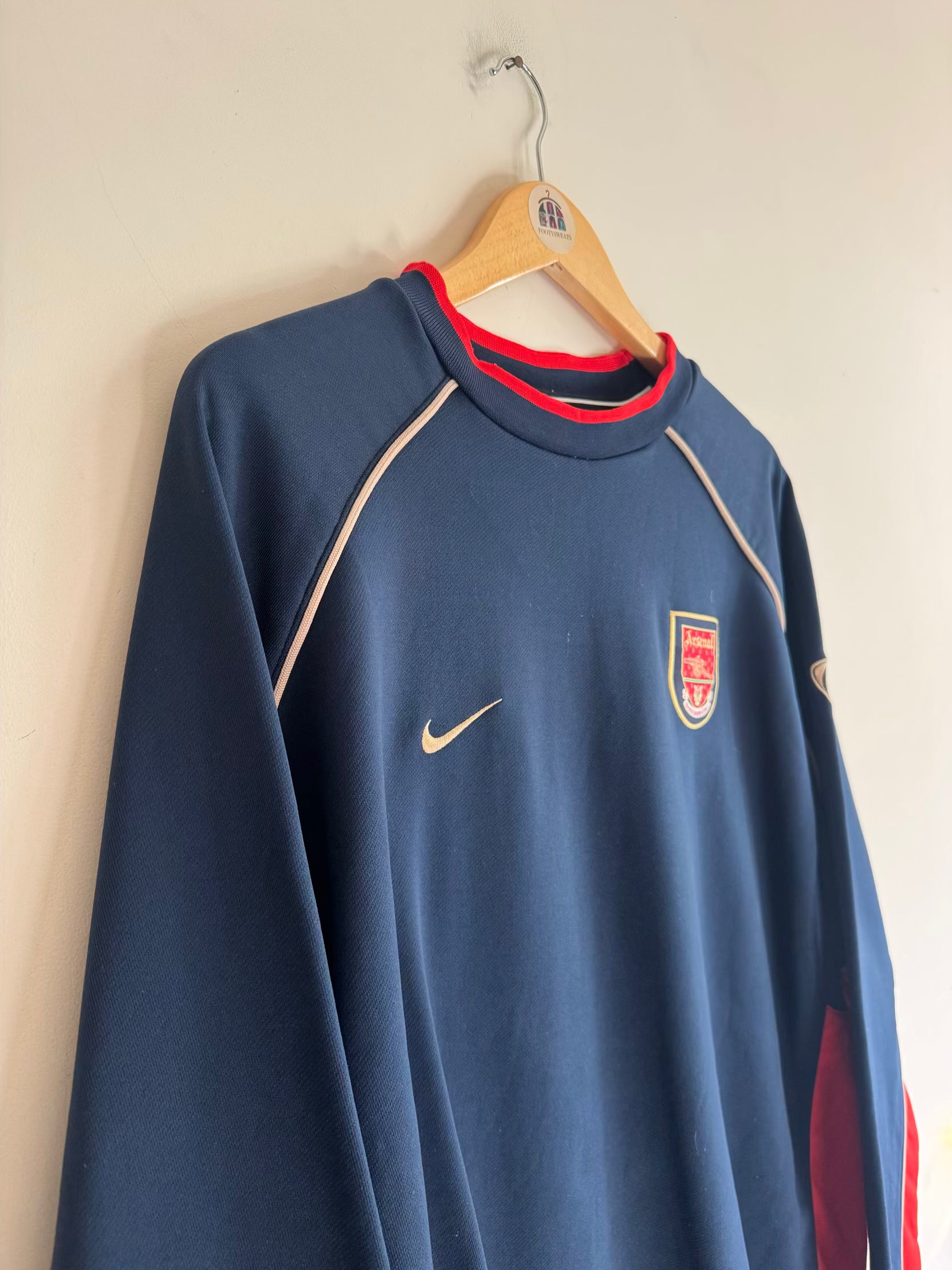 Arsenal 🏴󠁧󠁢󠁥󠁮󠁧󠁿 2000-01 Nike Sweatshirt