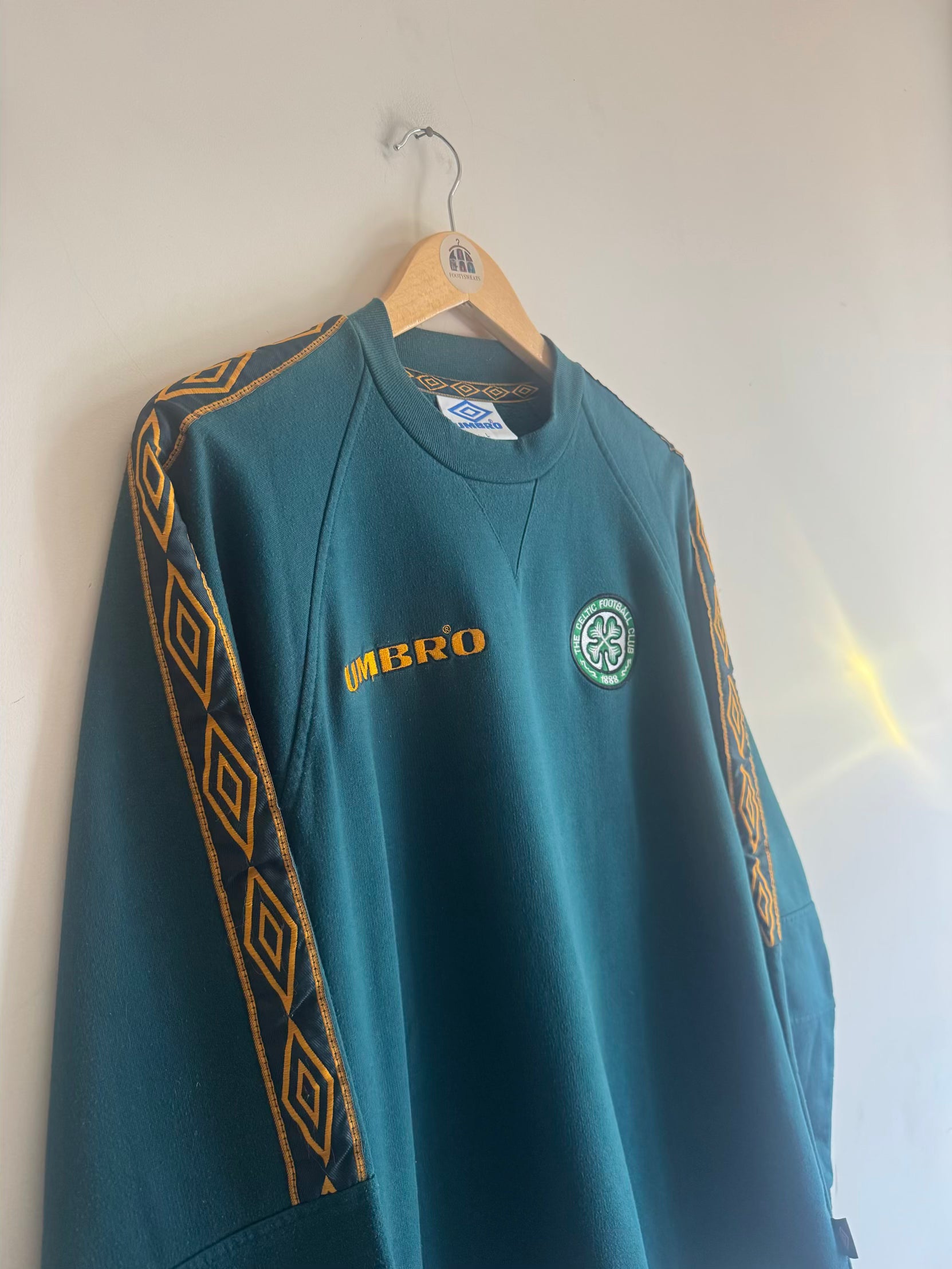 Celtic 🏴󠁧󠁢󠁳󠁣󠁴󠁿 1997-98 Umbro Sweatshirt