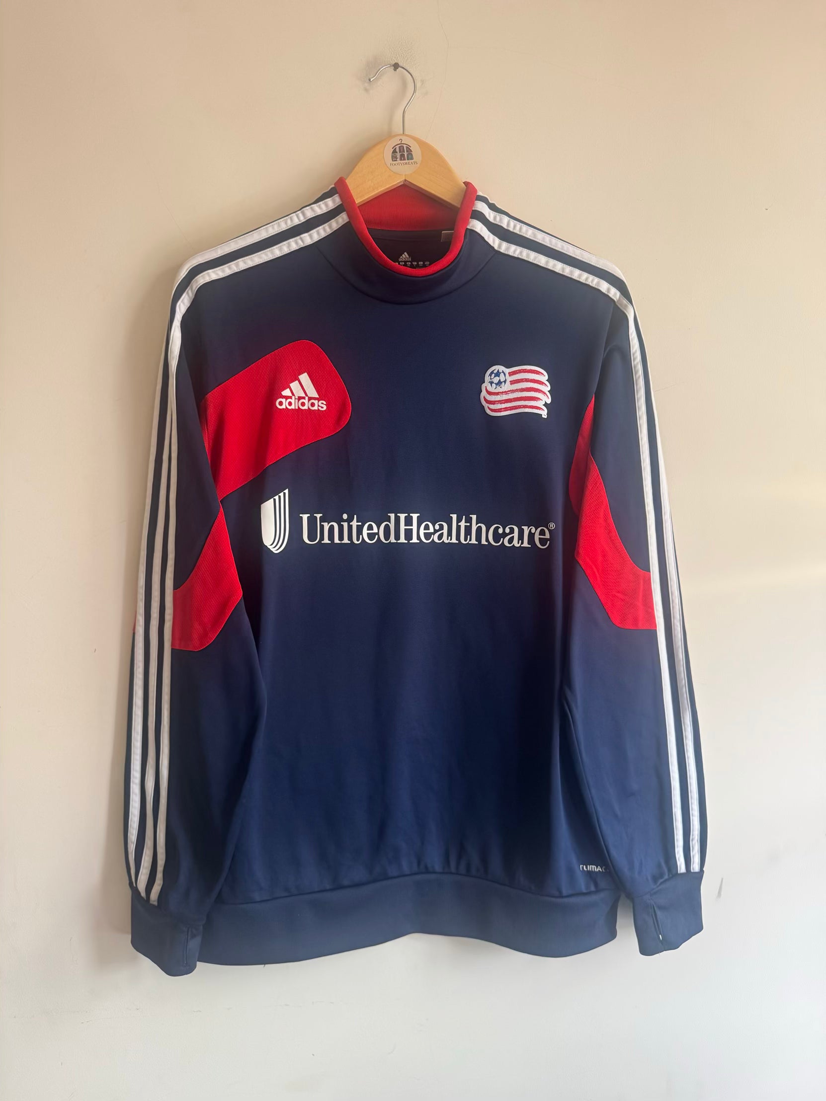 New England Revolution 🇺🇸 2011-12 Adidas Player Issue Sweatshirt