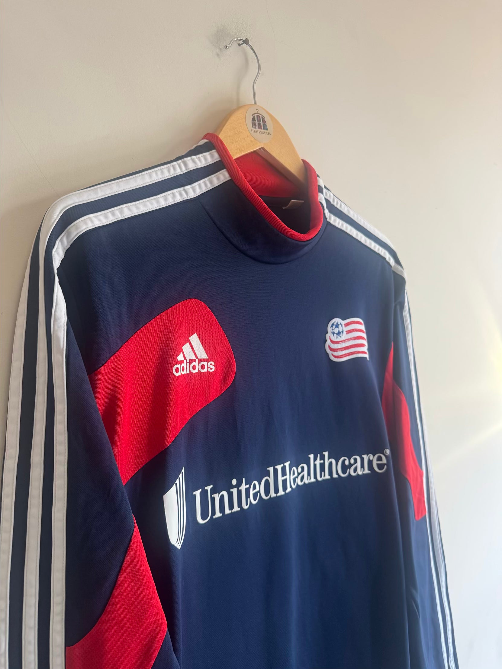 New England Revolution 🇺🇸 2011-12 Adidas Player Issue Sweatshirt