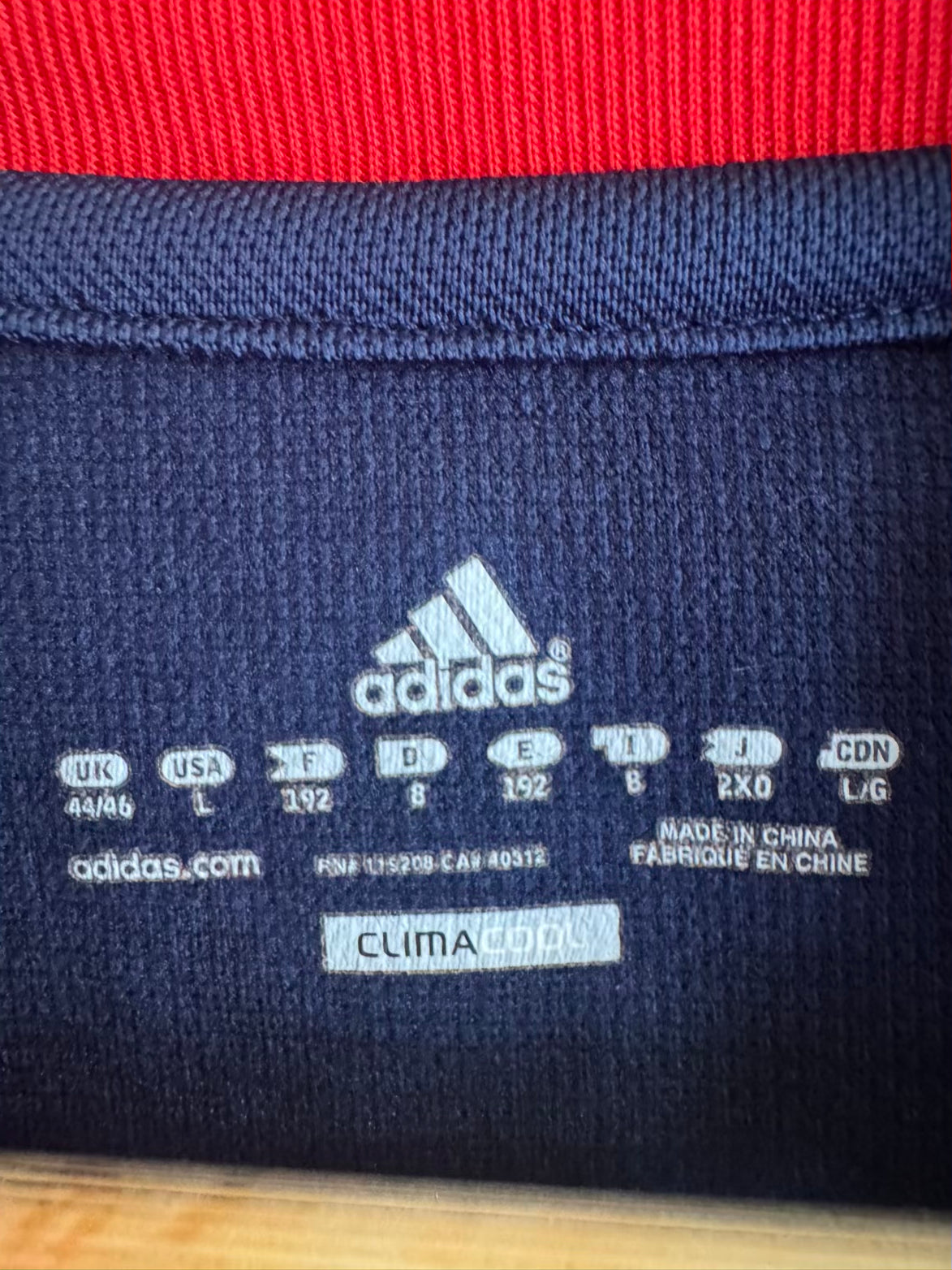 New England Revolution 🇺🇸 2011-12 Adidas Player Issue Sweatshirt