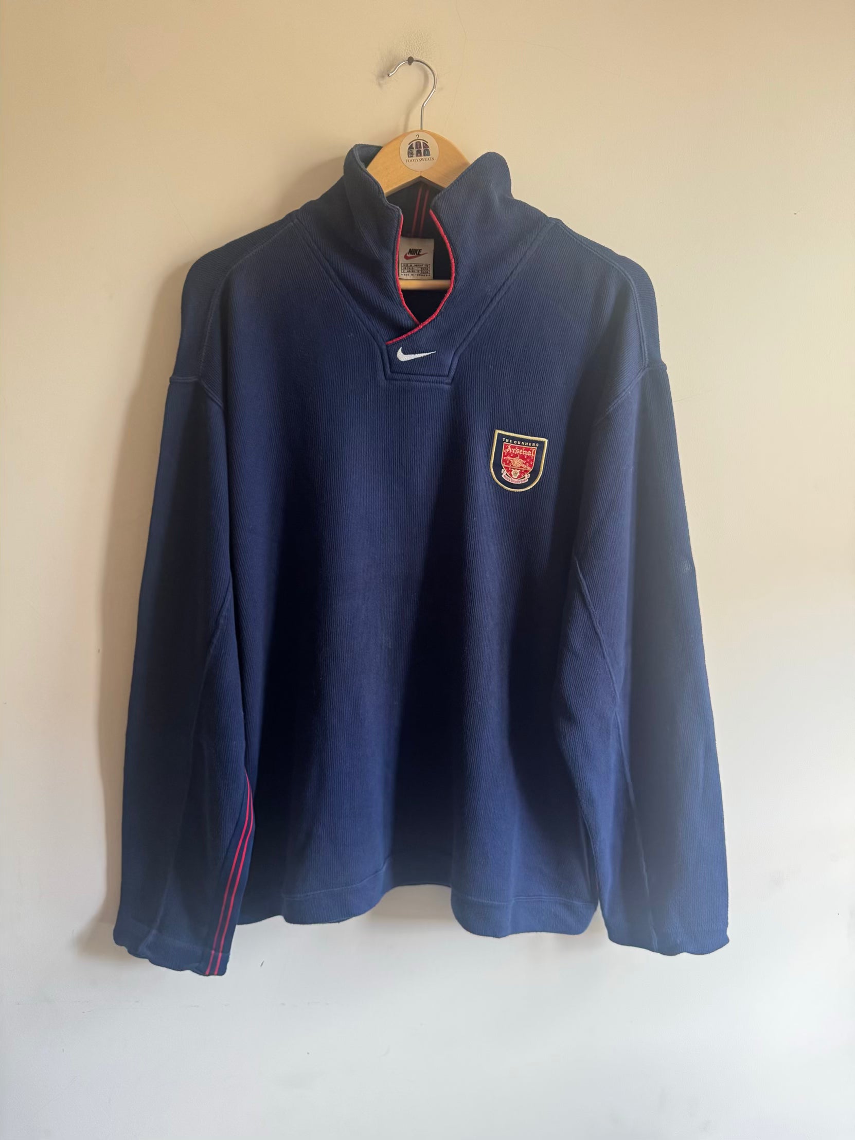Arsenal 🏴󠁧󠁢󠁥󠁮󠁧󠁿 1998-99 Nike Sweatshirt