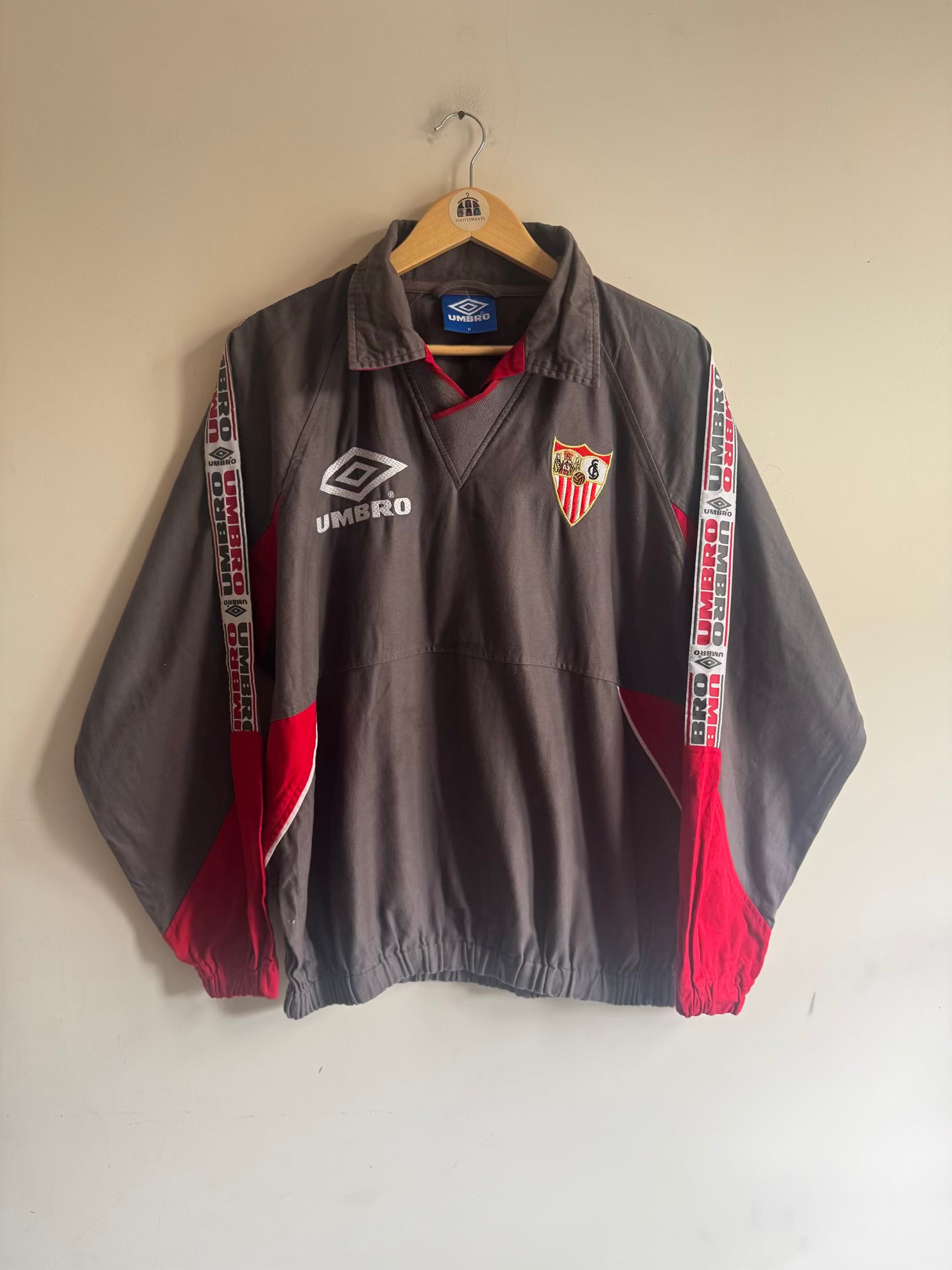 Sevilla 🇪🇸 1998-99 Umbro Drill Top
