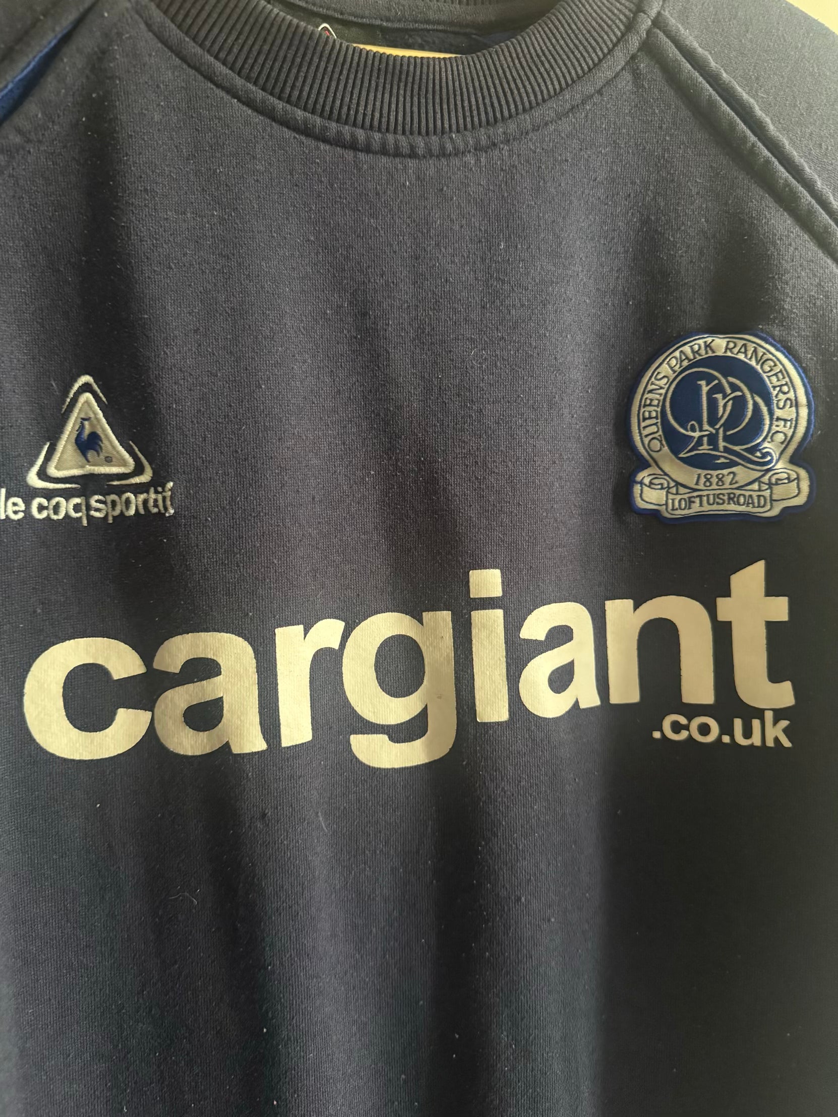 Queens Park Rangers 🏴󠁧󠁢󠁥󠁮󠁧󠁿 2006-07 Le Coq Sportif Sweatshirt