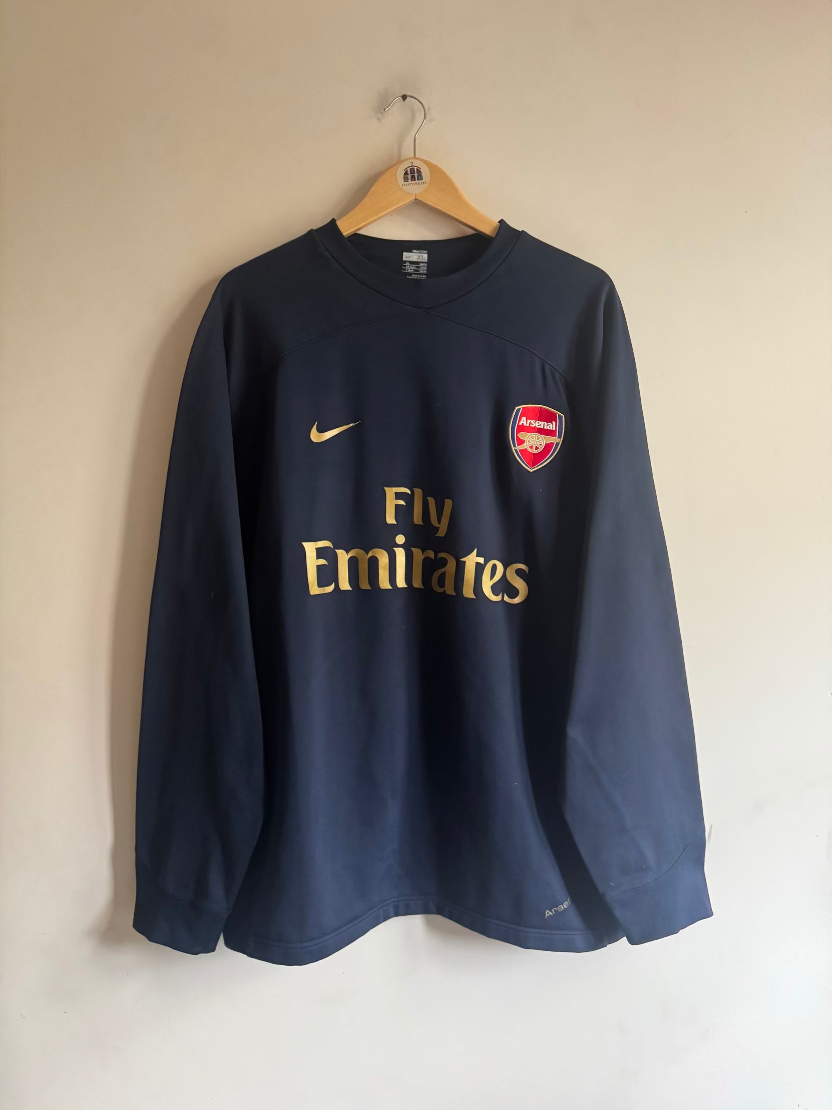 Arsenal 🏴󠁧󠁢󠁥󠁮󠁧󠁿 2007-08 Nike Sweatshirt