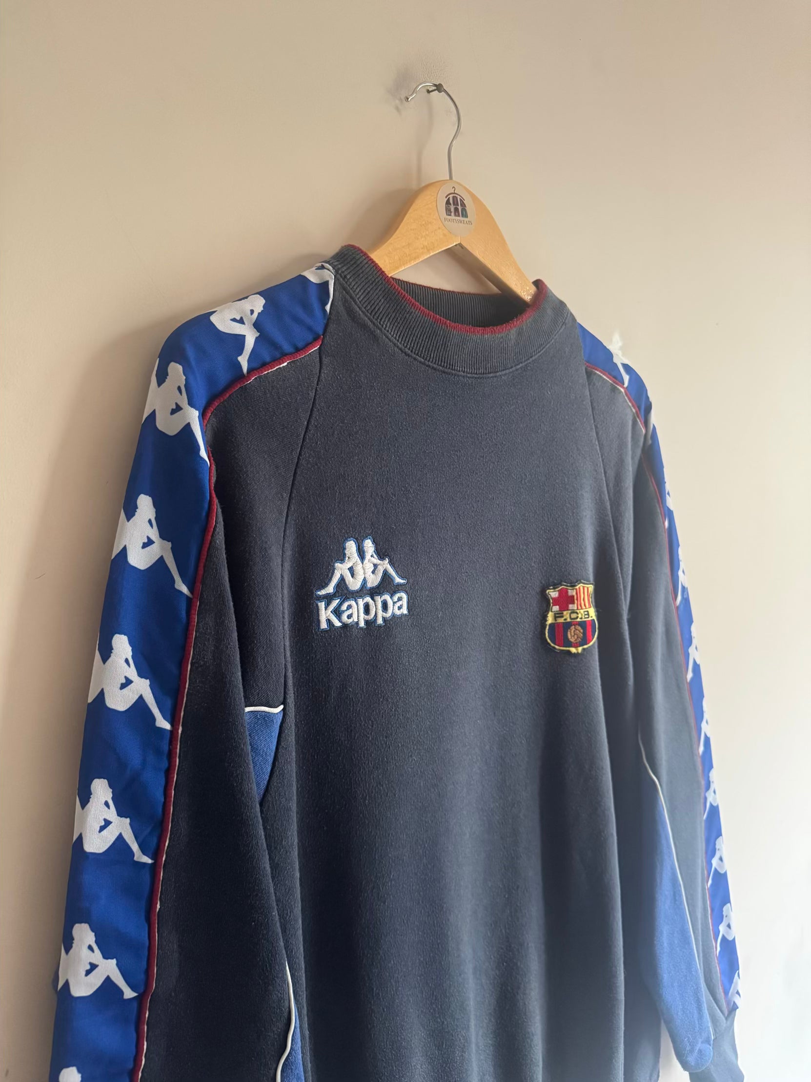 Barcelona 🇪🇸 1997-98 Kappa Sweatshirt
