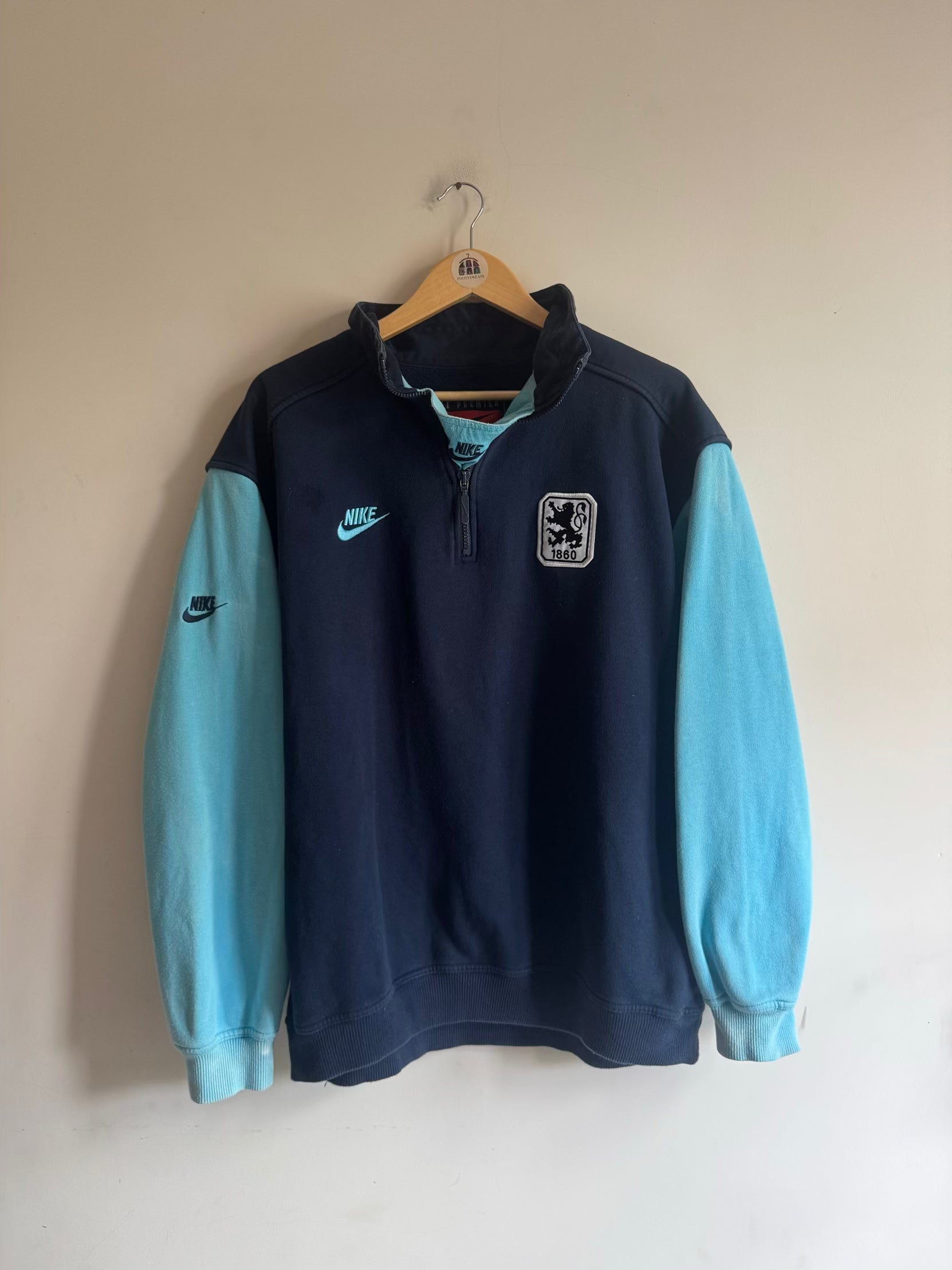 1860 Munich 🇩🇪 1996-97 Nike Premier 1/4 Zip