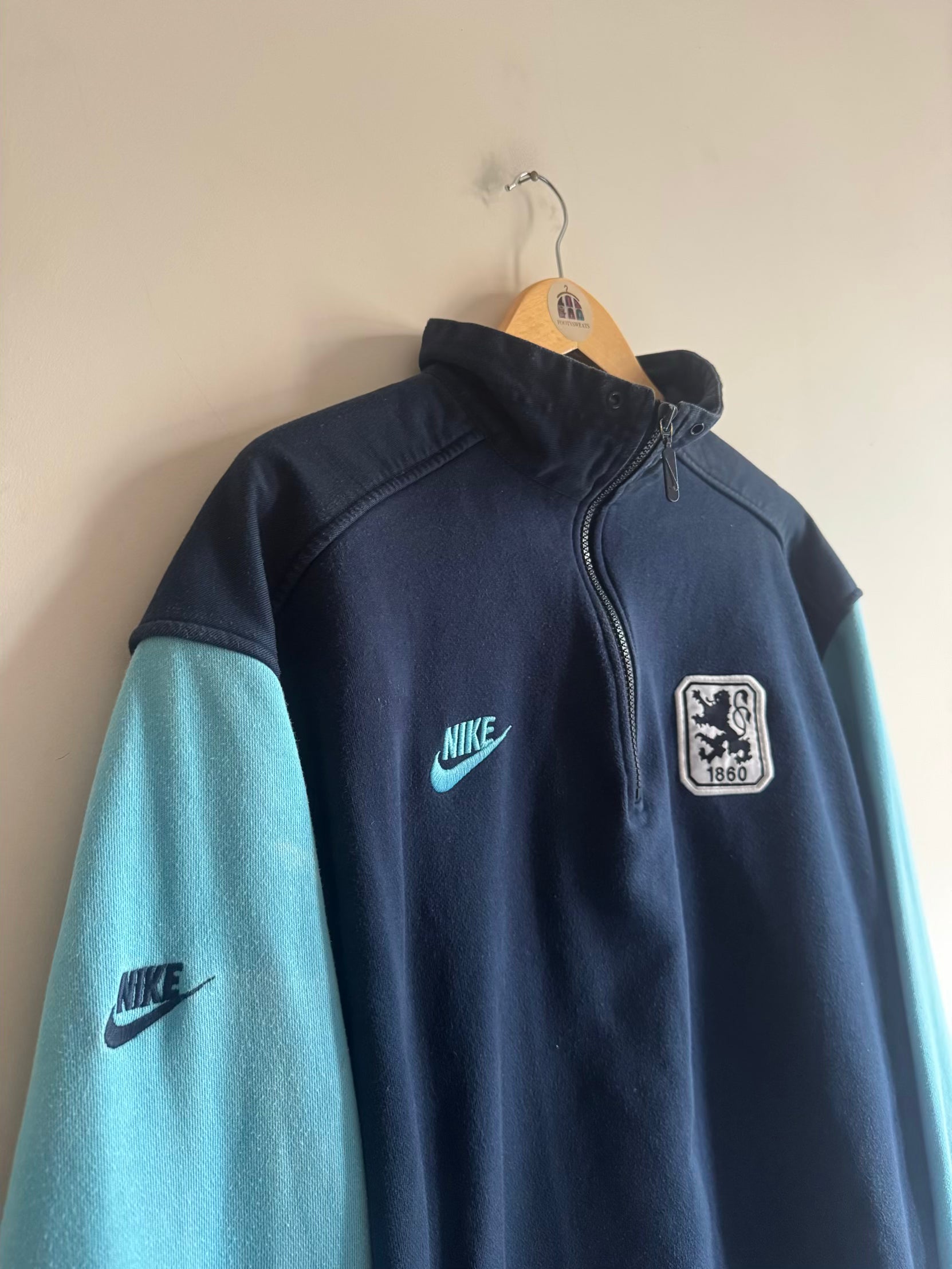 1860 Munich 🇩🇪 1996-97 Nike Premier 1/4 Zip