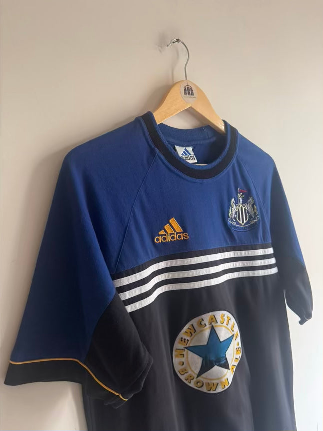 Newcastle United 🏴󠁧󠁢󠁥󠁮󠁧󠁿 1998-99 Adidas Training Tee