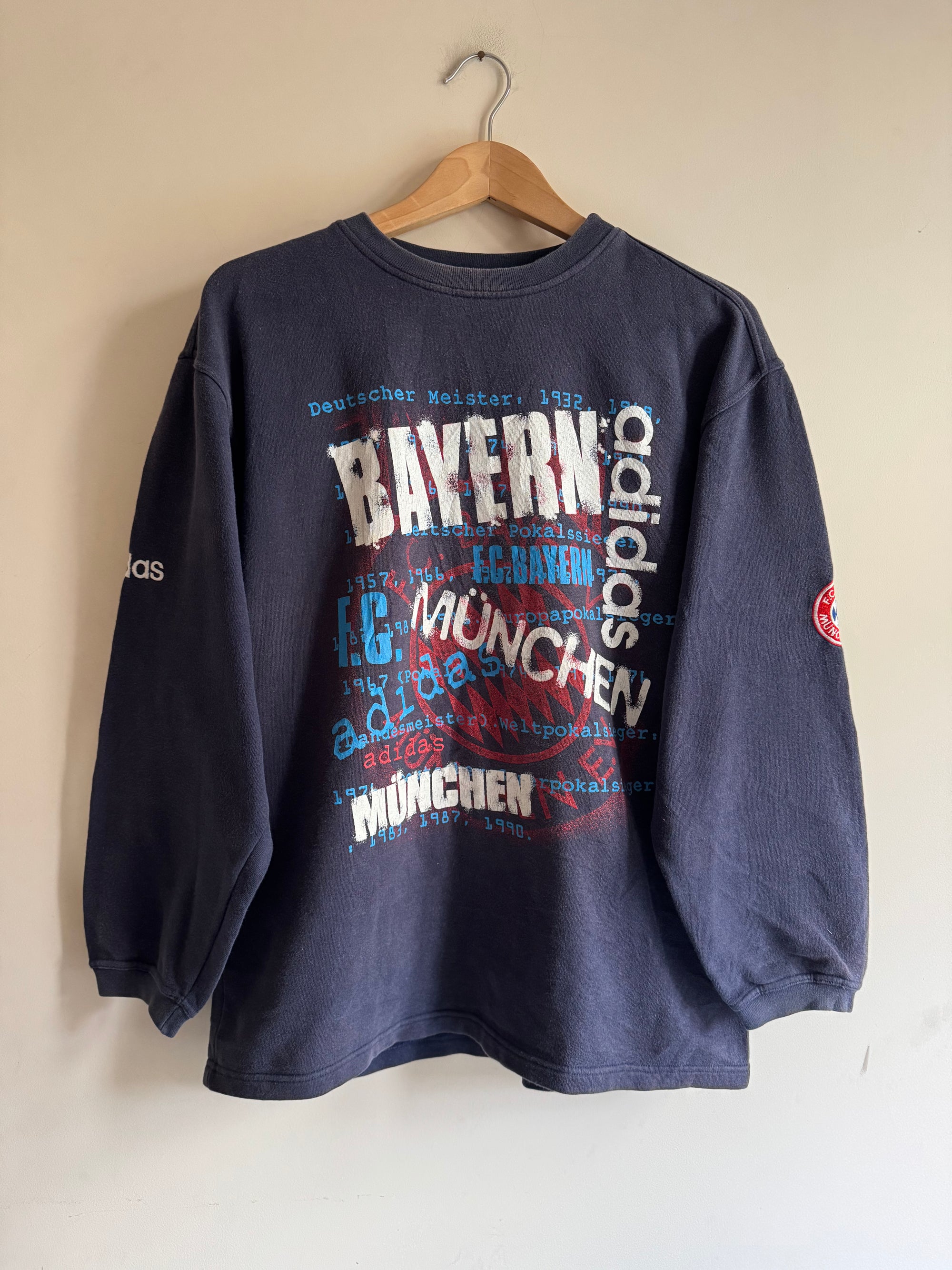 Bayern Munich 🇩🇪 90s Adidas Sweatshirt